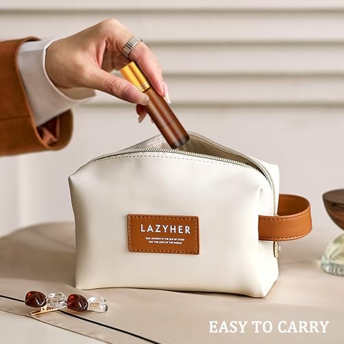 image for bofessor 4 Pack, 10ml Essential Oil Roller Bottles, Amber Glass Roller