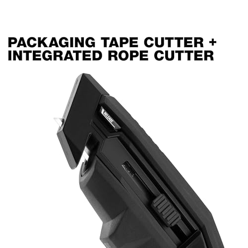 Image of ToughBuilt - Angled Utility Knife with Pry Bar, Folding Knife with Ergonomic Angled Design, Integrated Pry Bar, Scraper Edge, and Quick-Change Blade System for Professional Jobsite Use (TB-H4-11-A)