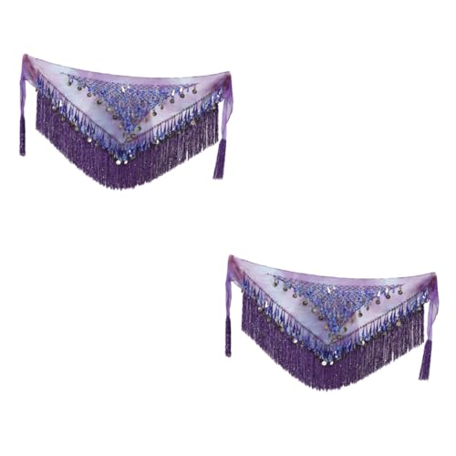 TENDYCOCO 2 Unidades fajas para mulheres fantasias de dançarina do ventre para mulheres cintos femin