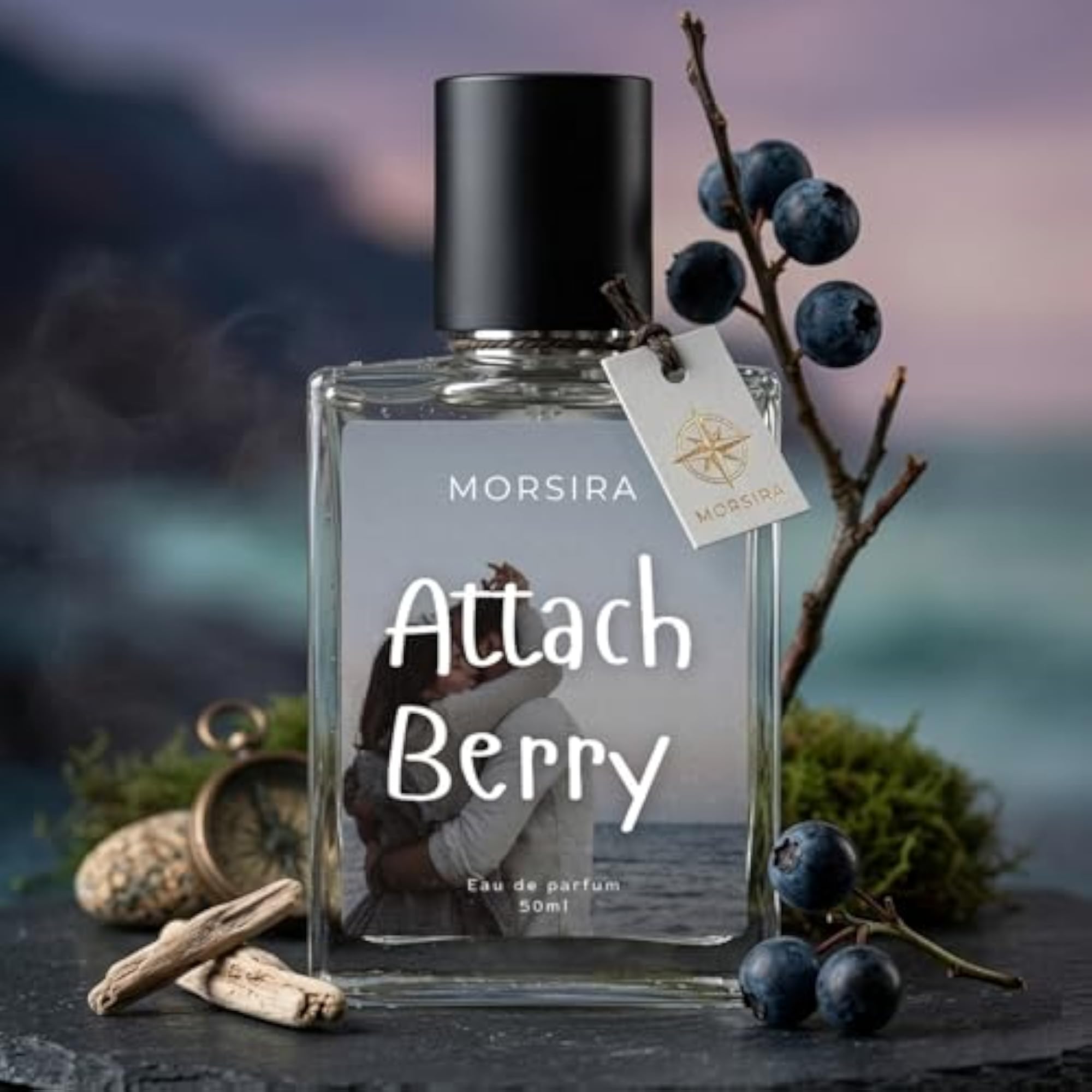 Attach Berry Eau De Parfum 50ml, Fruity Berry Inspired Fragrance