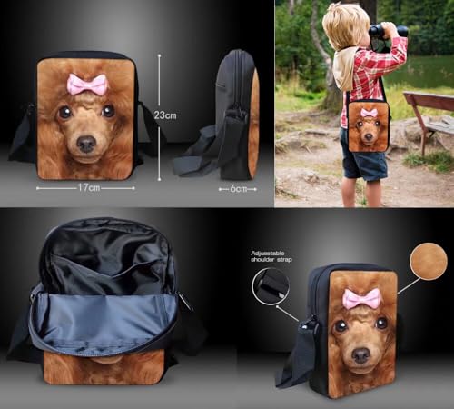 GIFTPUZZ Crossboby Handbags for Women Men Kids Messenger Purse Long Strap Shoulder Bags Handbags4