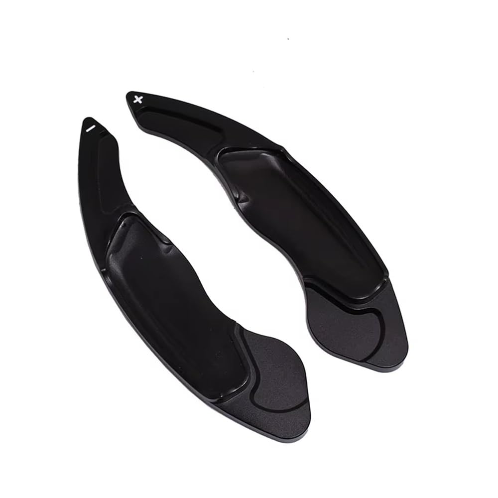 Kjbvcevud Black Steering Wheel Paddle Compatible With Volvo For S60 D4 D5 Xc60 T5 T6 S80 Xc70 T6 V60 V40 Car Steering Wheel Paddle Extension Shifter(Black)