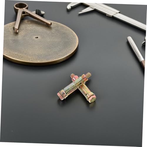 Amosfun 12Pcs Heavy Duty Expansion Bolts for Concrete Durable Shield Anchors with Exceptional Holding Power Easy Installation for Wall and Brick Construction Fasteners - Image 3