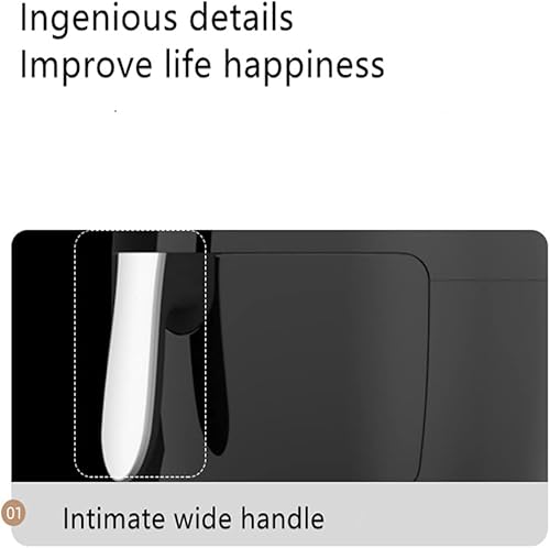 Miniatura 6 de Freidora de aire doméstica aceite-5.5L freidora automática de gran capacidad sin humos