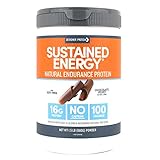 Designer Protein Sustained Energy Natural Endurance Protein, Chocolate Velvet, 1.5 Pound, Made in the USA