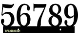 Comfort House Personalized Address Sign With Floating House Numbers - Custom House Number Sign, Address Plaque # CFC12045