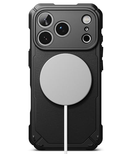 Coque iPhone 17 Pro Ringke Rugged Gear Magnetic étui de protection noir