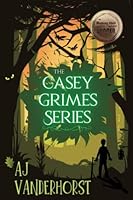 The Casey Grimes Series: The Mostly Invisible Boy, Trickery School, Crooked Castle, The Ghost of CreepCat, Into Thin Air & The Pencil Killer B09TYBJM7H Book Cover