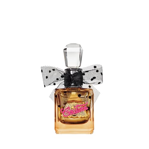 Juicy Couture - Viva La Juicy Gold Couture, Eau de Parfum, Fragancia Afrutada y Dulce, con Notas de Bayas Jugosas, JazmĂn de Arabia y Crema de Vainilla, Perfume de Lujo para Mujer - 30 ml