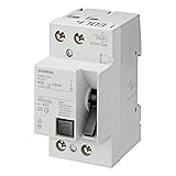  Siemens Fehlerstromschutzschalter 70 clase-ac 2,5 Module 2-polig 63 A 30 mA