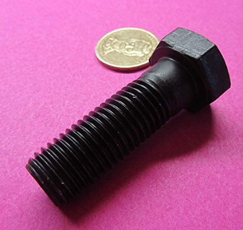 Class 10.9 Steel Hex Head Bolts PT M16 x 2 mm x 50 mm Long 5 pcs