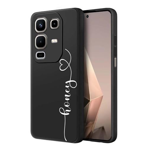 Image of Fashionury Back Cover for Infinix Note 50s 5G | Matte Soft Silicon Flexible | Camera Bump Protection | Custom Name Back Case for Infinix Note 50s 5G