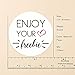 Enjoy Your Freedie Stickers, Free Gift Customer Appreciation Sticker Business Shopping Sticker Self Adhesive Packaging Seal Label Round Thank Sticker for Mailing Retail Envelopes Postcards-120PCS