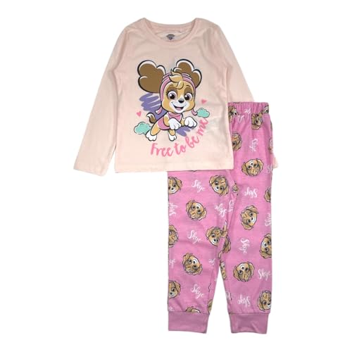 Disney Pyjama Juego de Pijama, Blanco, 6 años para Niñas