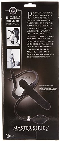 Master Series Inflatable Gag With Dildo #TOP4