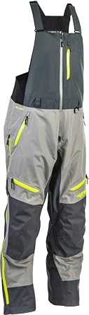 Fly Racing Incline Snow Bib Grey/Charcoal, Small