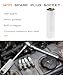SCUARI Spark Plug Socket,14mm 16mm Spark Plug Socket,Car Accessories Magnetic Spark Plug Socket,3/8” Drive 12-Point Spark Plug Removal Tool,Spark Plug Socket Magnetic for Motorcycle Car SUV (14mm)