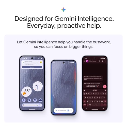 Image of Google Pixel 11 - Unlocked Smartphone, Gemini - 512 GB - Hibiscus