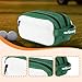 Menolana Golf Balls Bag Storage Organizer Pocket Portable Supplies Purse Multifunctional Valuables Pouch Golf Ball Case for Women Men, Green