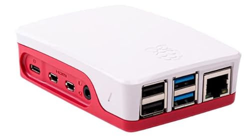 Raspberry Pi Boite pour Raspberry Officiel PI 4, Rouge/Blanc Raspberry Raspberry Boite pour Raspberry Officiel PI 4, Rouge/Blanc (1876751) Cover