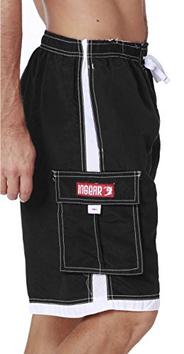 Men's Quick Dry Swim Trunks Cargo Water Shorts with Mesh Lining2