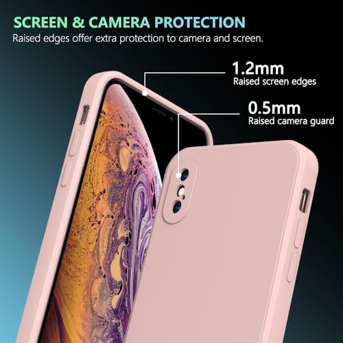 Image of for iPhone Xs Max Case Pink, Scratch Resistant with Soft Touch, Slim Thin Phone Cover for iPhone Xs Max 6.5 inch
