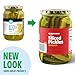 Amazon Saver, Sliced Sandwich Pickles, 16 Fl Oz (Previously Happy Belly, Packaging May Vary)