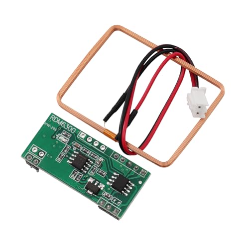 Heevhas RDM630 125 KHZ EM4100 Radiofrequenz-Identifikation Lesemodul Read Module UART Serial Output DC 5V (2 Stück)
