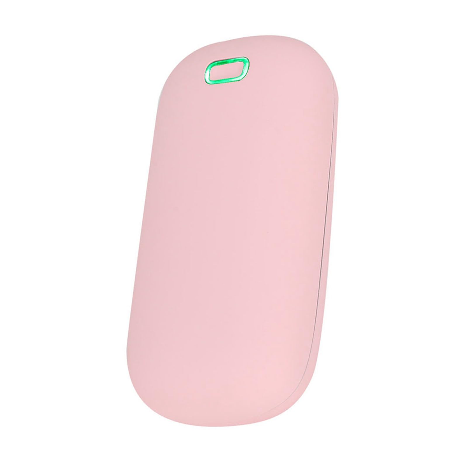 Mini scaldamani elettrico termostatico portatile con ricarica USB su entrambi i lati, scaldamani ricaricabile per ufficio, casa, uso esterno, calore di 4 ore con corpo in ABS morbido al tatto