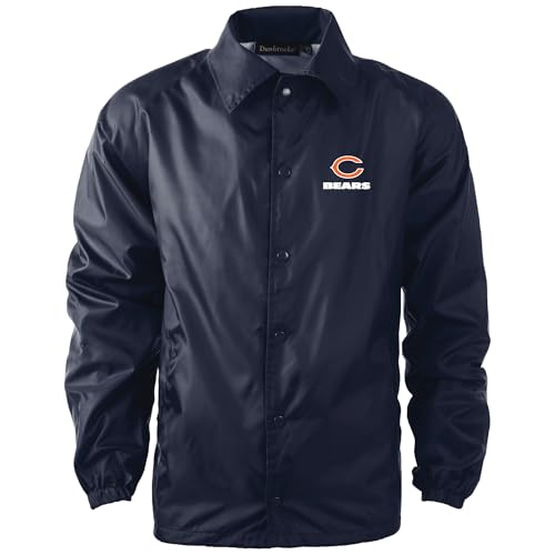 Image of Men's Royal Buffalo Bills Coaches Classic Raglan Full-Snap Windbreaker Jacket