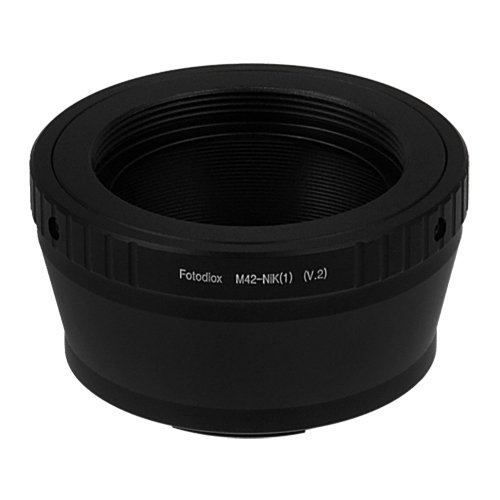 Fotodiox Lens Mount Adapter (Type 2) M42 (42mm x1 Thread Screw) Lens to Nikon 1Series Camera