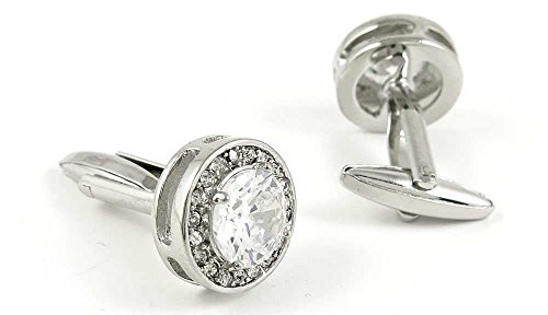 1 Par de Mancuernillas para Hombre de Diseño Clásico miniatura 2