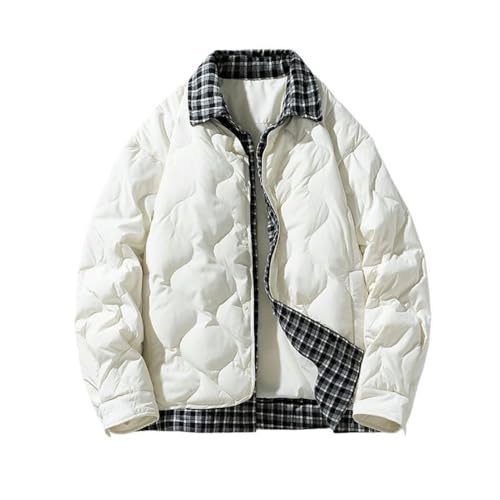 Doudoune d'hiver japonaise homme d'exception veste chaude à revers