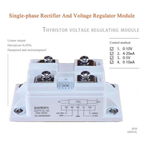 Régulateur intelligent DXTY-ZL-100A thyristor monophasé haute capacité - 2