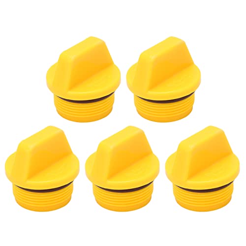 Tampas De Enchimento De óleo Amarelo Vomeko, 5 Unidades De Tampa De Enchimento De óleo De Motor Para