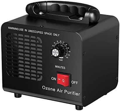 ALDIOUS Ozone Generator, 6000mg/h High Capacity Industrial Ozone Generator, Commercial Ozone Generator, Ozone Machine for Rooms, Smoke, Cars