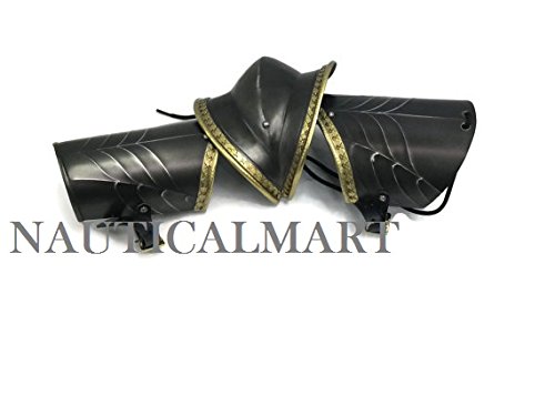 SCA LARP Armour Decorative Fluted Vambraces Bracers
