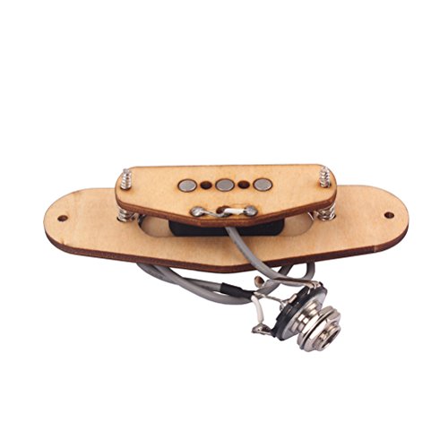 Rosenice Guitar Pickup Of Wood 3-String Humbucker Pickups For Cigar Box Guitar #TOP3