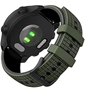 ISABAKE Ersättningsrem för Garmin Forerunner 245/645 Music/Vivoactive 3/Vivomove 3/Vivomove Style...