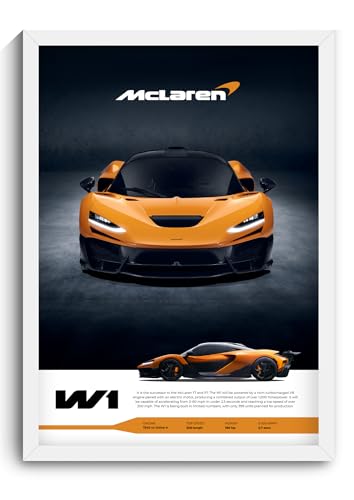 Image of Funk You Store A4 Poster Photo Frames All Cars (McLaren W1)