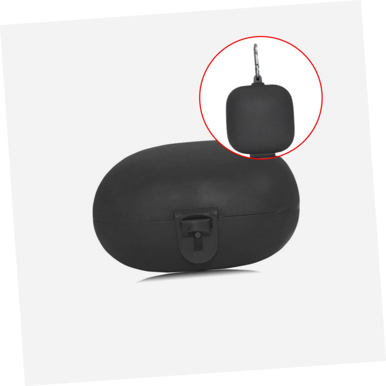 DOITOOL 3-teilige Box Mit Metallschnalle Kopfhörerabdeckung Silikonhaut Headset-schutzhülle Kopfhörer Reisefreundliche Aufbewahrungsbox