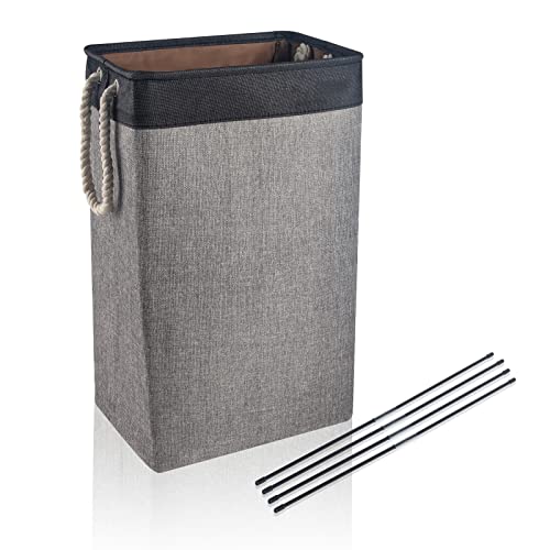 BrilliantJo Cesto de la Ropa Sucia Grande 84L, Cestos para la colada, dormitorios cuarto de...