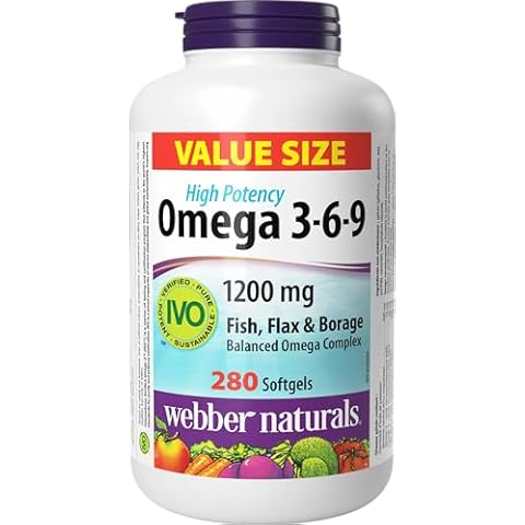 Omega 3-6-9 Huile de poisson Webber Naturals Cover