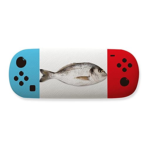 Boîte de rangement rouge Ocean Fish pour lunettes et nourriture