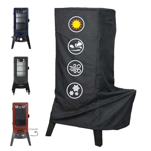 Image of Utheer Smoker Cover for Pit Boss 3 Series Vertical Smoker, 600D Waterproof
