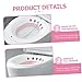 OATIPHO Sitz Bath Basin for Toilet Postpartum Care with Anti-Spill Design Comfortable Contoured Tubing Easy Installation Portable for Perineal Relief and Postpartum