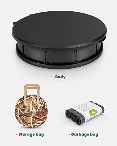 Upgrade Retractable Portable Toilet Camping Toilet Adjustable Height Travel Toilet Foldable Portable Potty For Camping Outdoor Hiking #TOP5