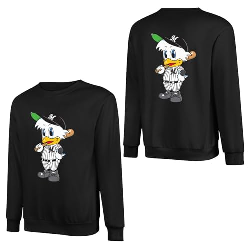 トレーナー メンズ 千葉ロッテマリーンズ プルオーバー パーカー 綿 トップス 長袖Tシャツ スウェット おしゃれ 春秋服 ロングTシャツ 男女兼用 通勤 通学 大きいサイズ 2XLのサムネイル