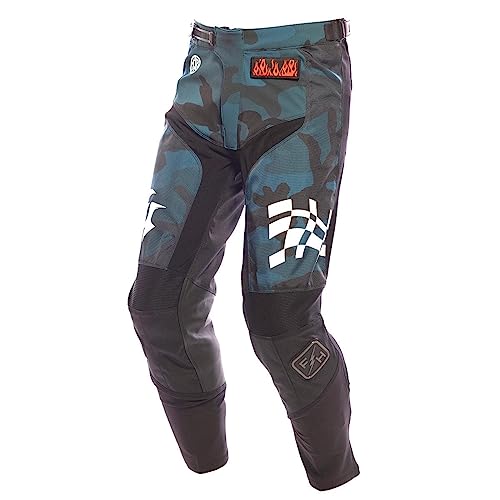 FASTHOUSE Grindhouse Bereman Pant (Blue Camo, 34)