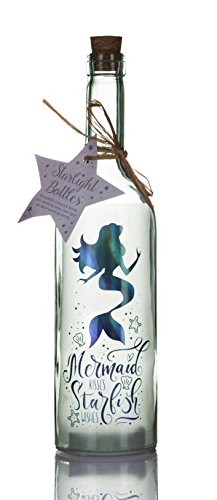 Boxer Gifts Starlight Bottle - Mermaid Baci, Blu